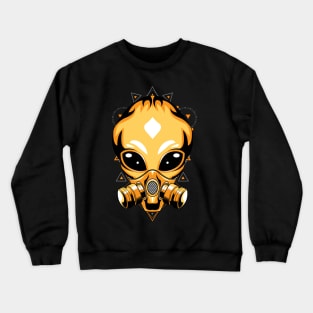 alien gold Crewneck Sweatshirt